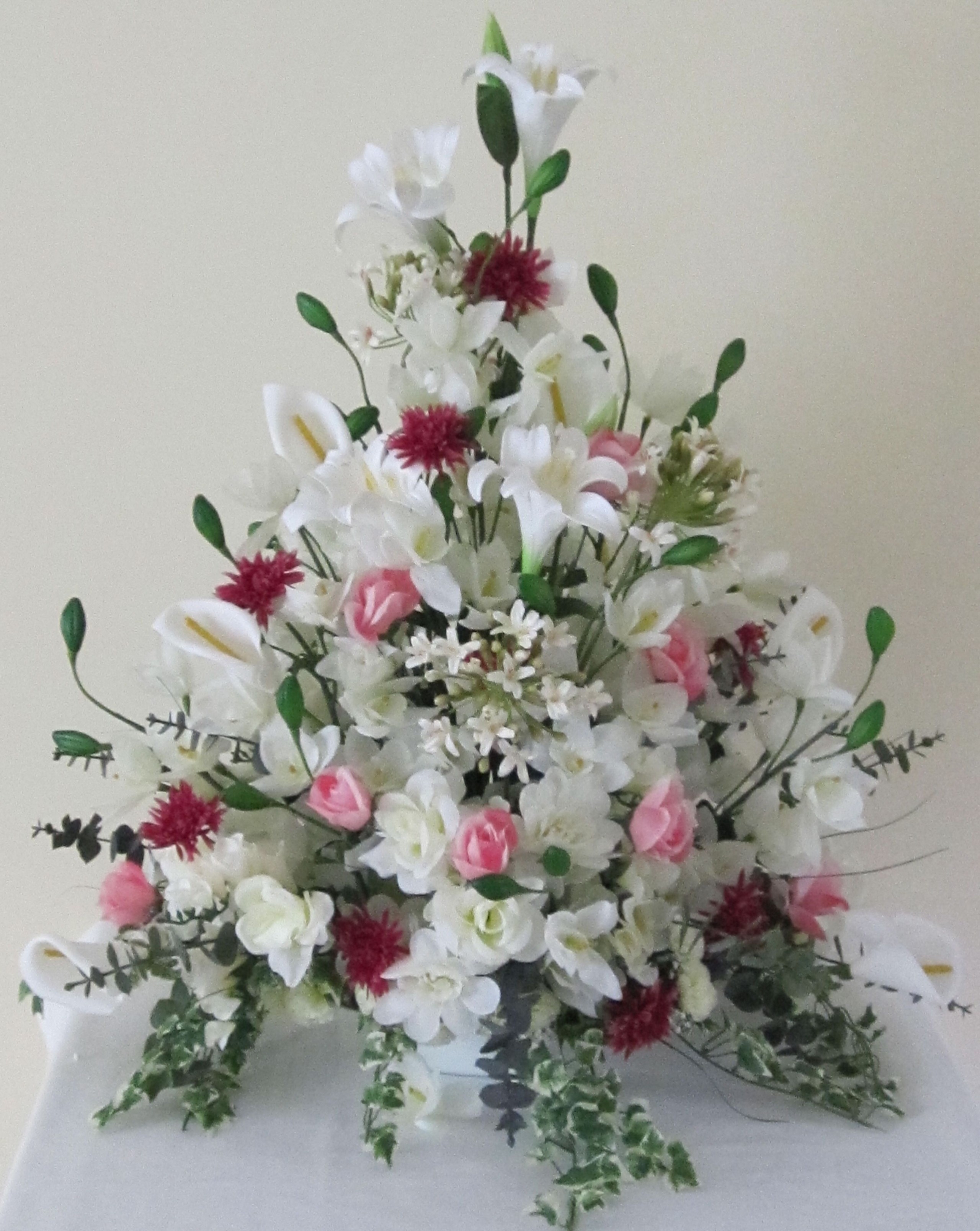 Large Artificial Floral Arrangements Ideas On Foter   Silk Floral Arrangement 