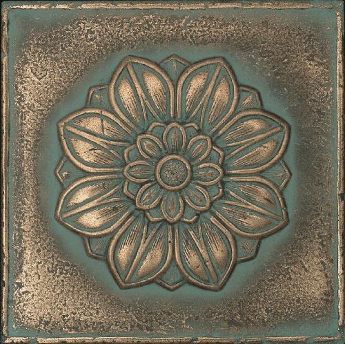 Tile in aged bronze wayfair shopzilla decorative tuscan wall tiles
