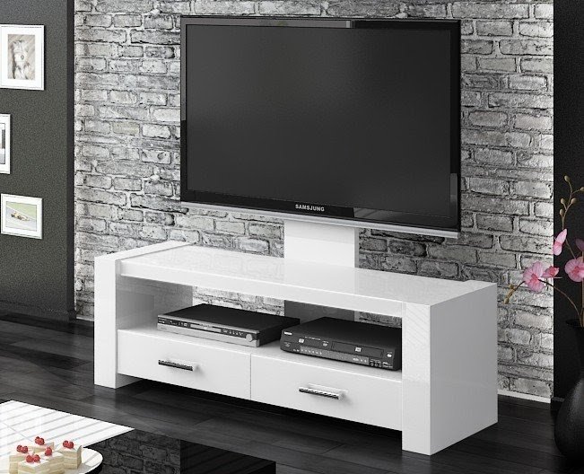 Tv stand with back panel