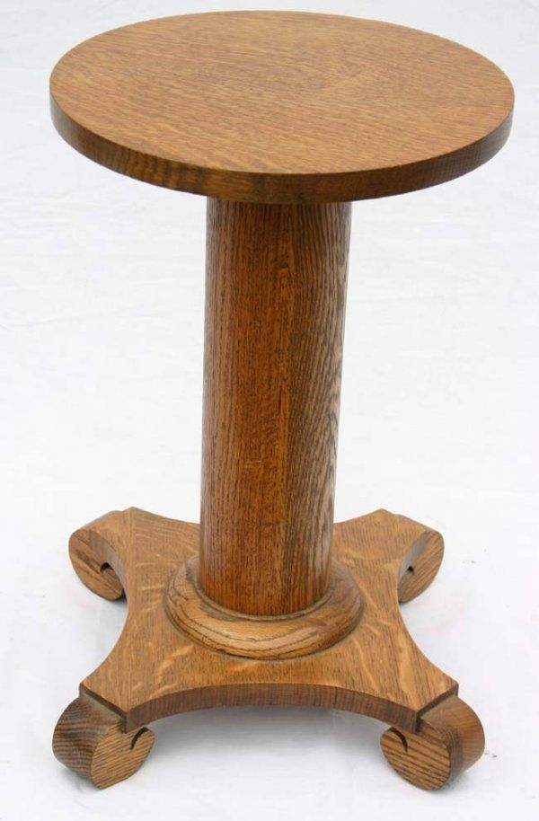 Oak Plant Stand - Ideas on Foter