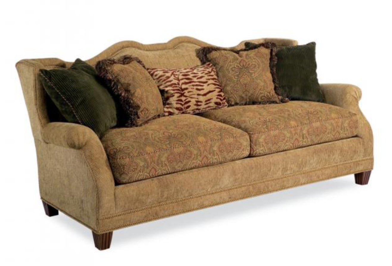 Camelback couch