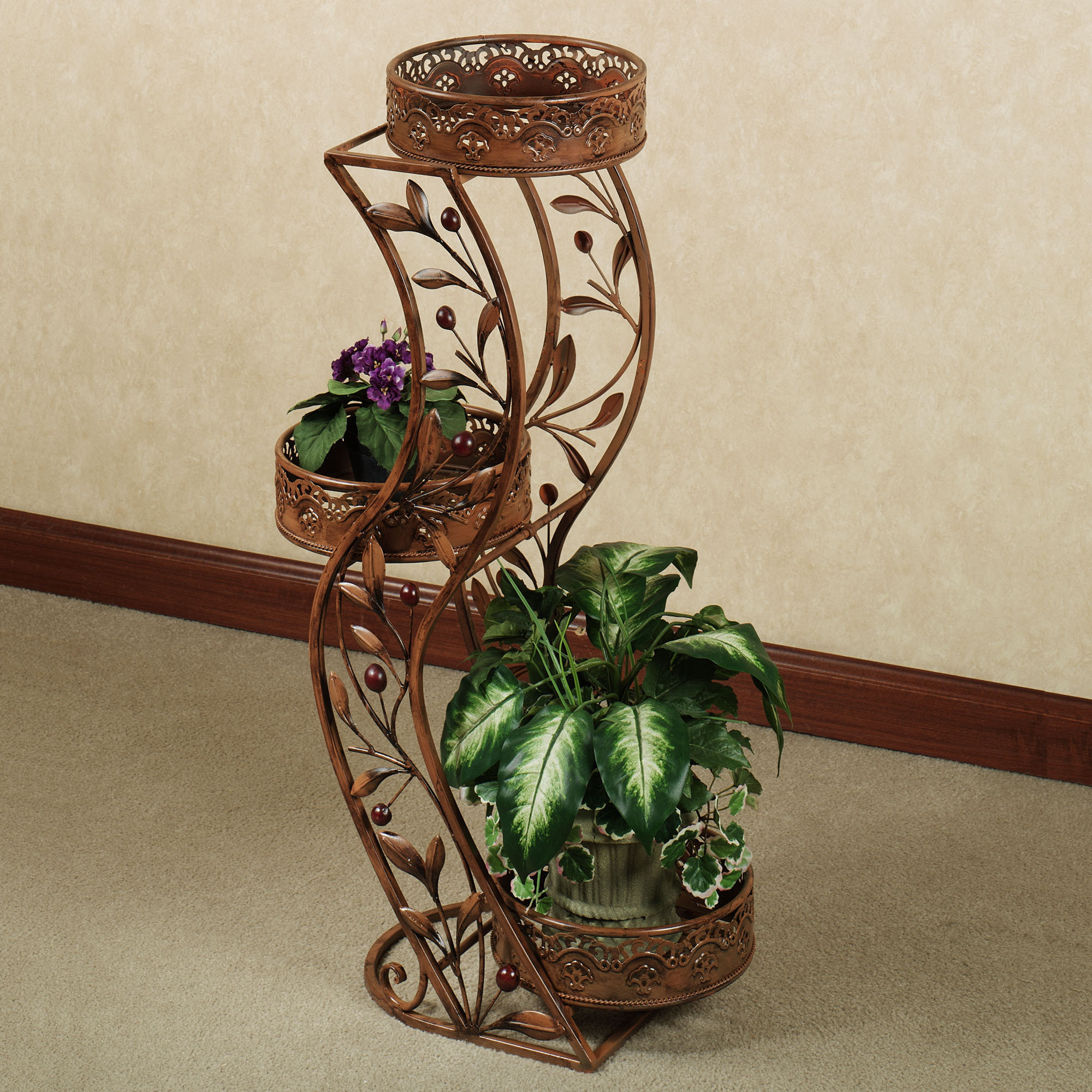 Cantabria branch tiered plant stand