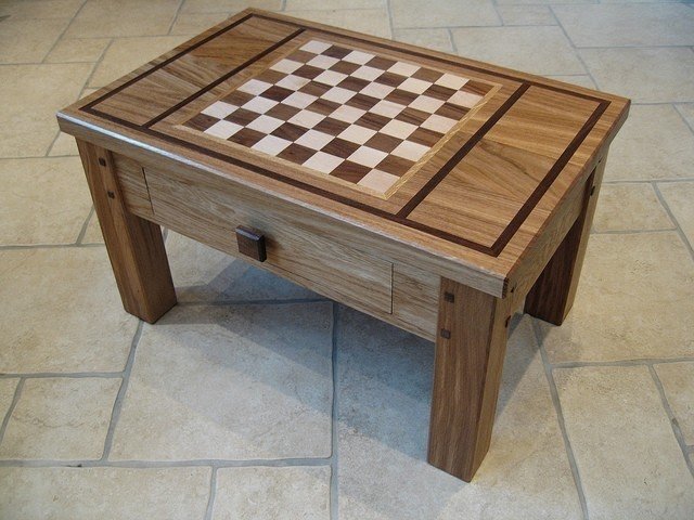 Chess coffee table 2
