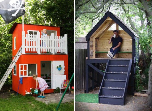 outside playhouses