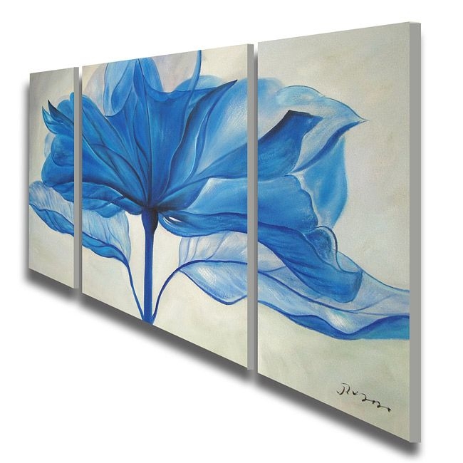 Blue Canvas Wall Art - Ideas on Foter