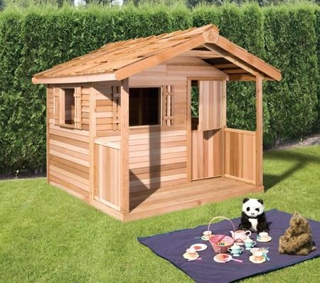 outdoor playhouse kit