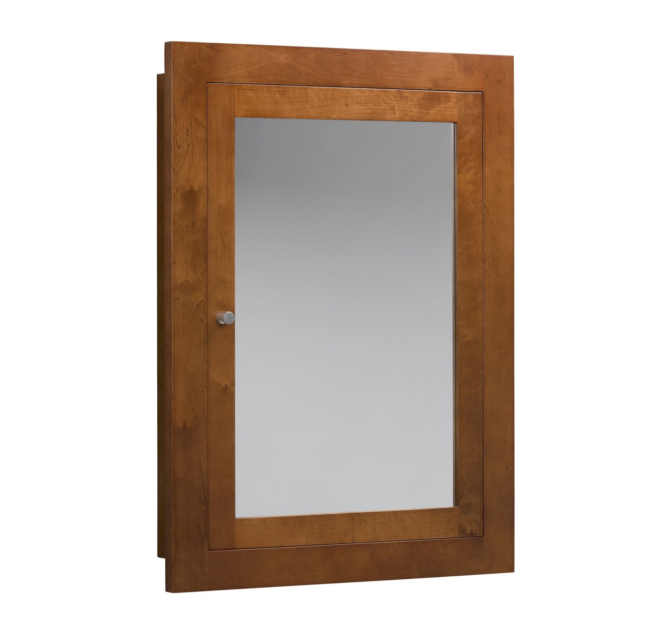 618125 wood medicine cabinet features both side mirrors 2 mirrors