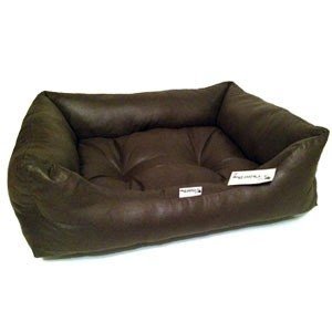 leather couch dog bed