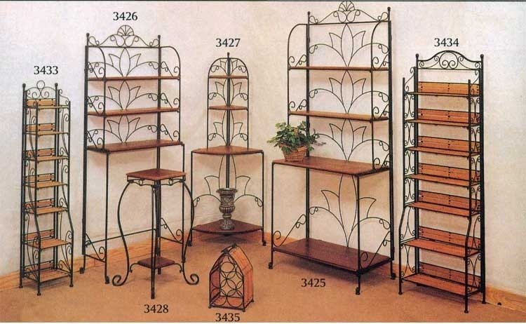 corner bakers rack for kitchen