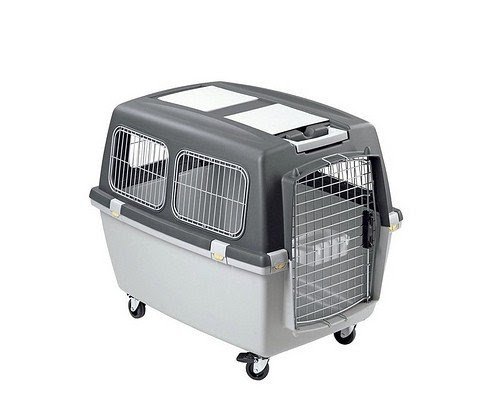 Dog cat pet travel carrier transport with wheels iata airline