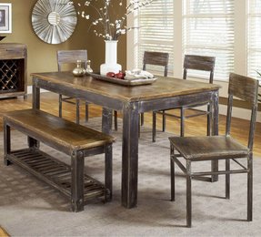 Amazon Com Furniture Of America Castile 5 Piece Transitional