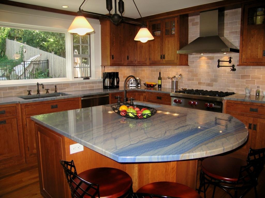 Granite kitchen island awesome kitchen design with granite kitchen