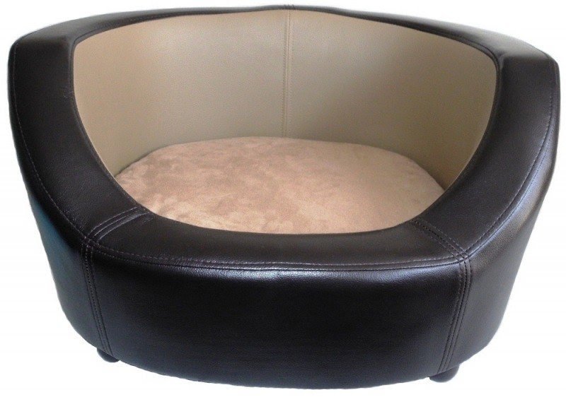 Home dogs luxury dog beds leather dog beds plush pet