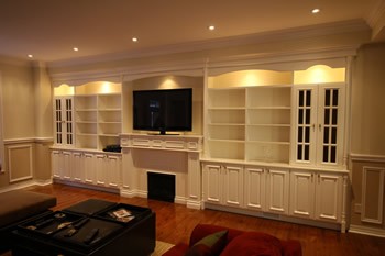 Ikea wall units and entertainment centers