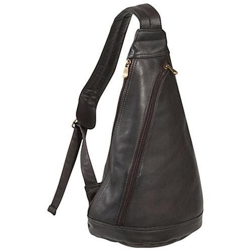 the leather sling bag