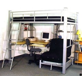 Full Size Loft Bed With Desk Underneath For 2020 Ideas On Foter