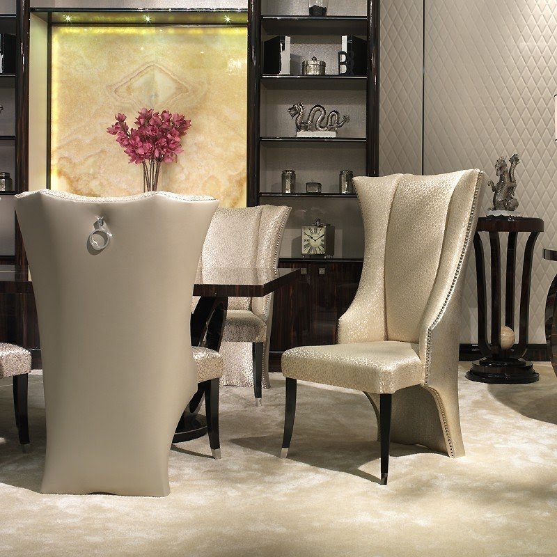 Wing back dining chairs