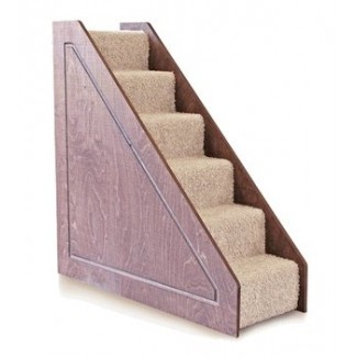 Decorative wood steps for small dogs 6 step