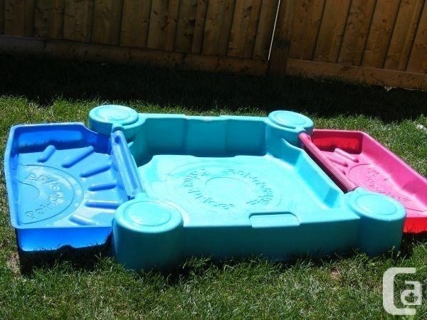 fisher price sandbox with cover