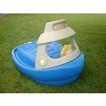 plastic boat sandbox