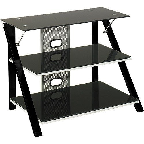 Metal tv stand for tvs up to 44 quot generic
