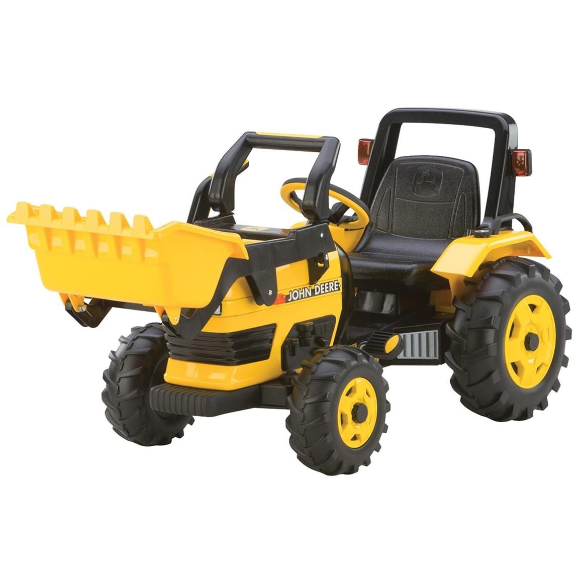 Rc2 john deere pedal powed construction loader ride on toy