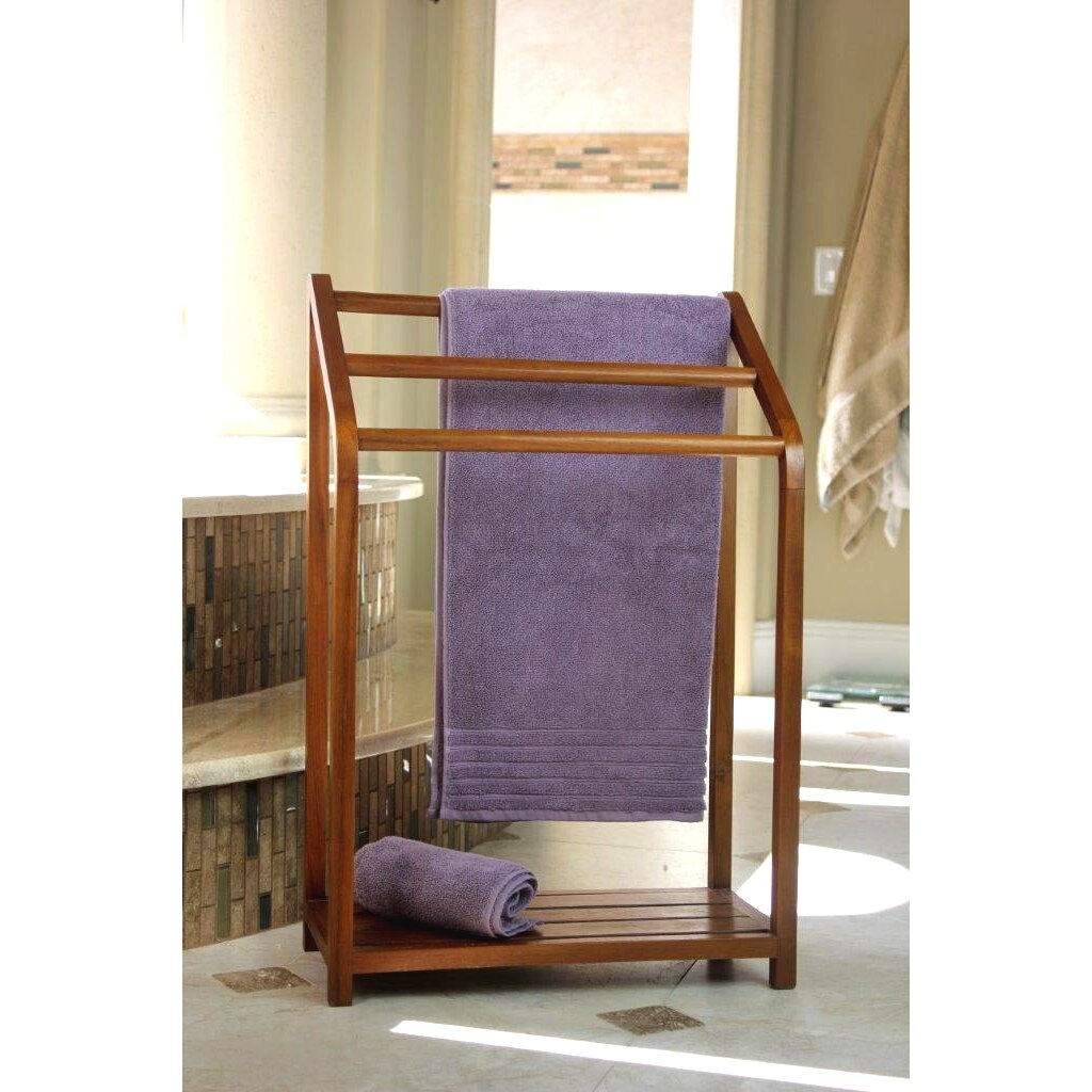 Teak Towel Stand - Ideas on Foter