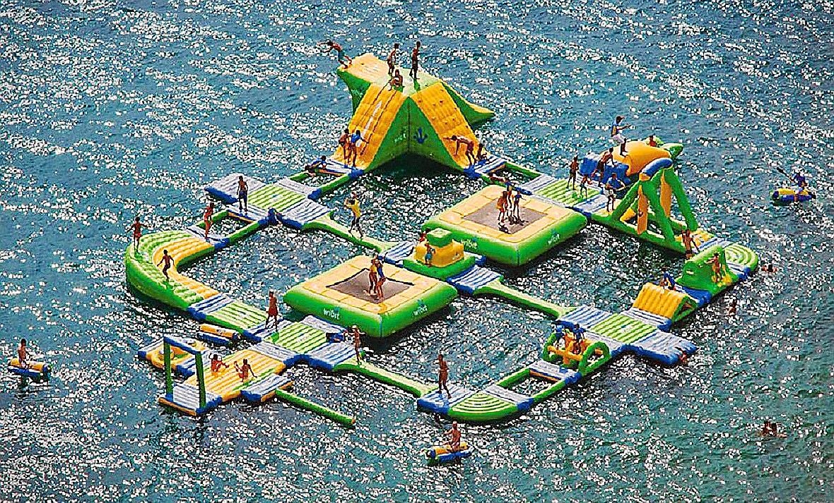 floating island water toys