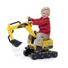 sit on childs digger