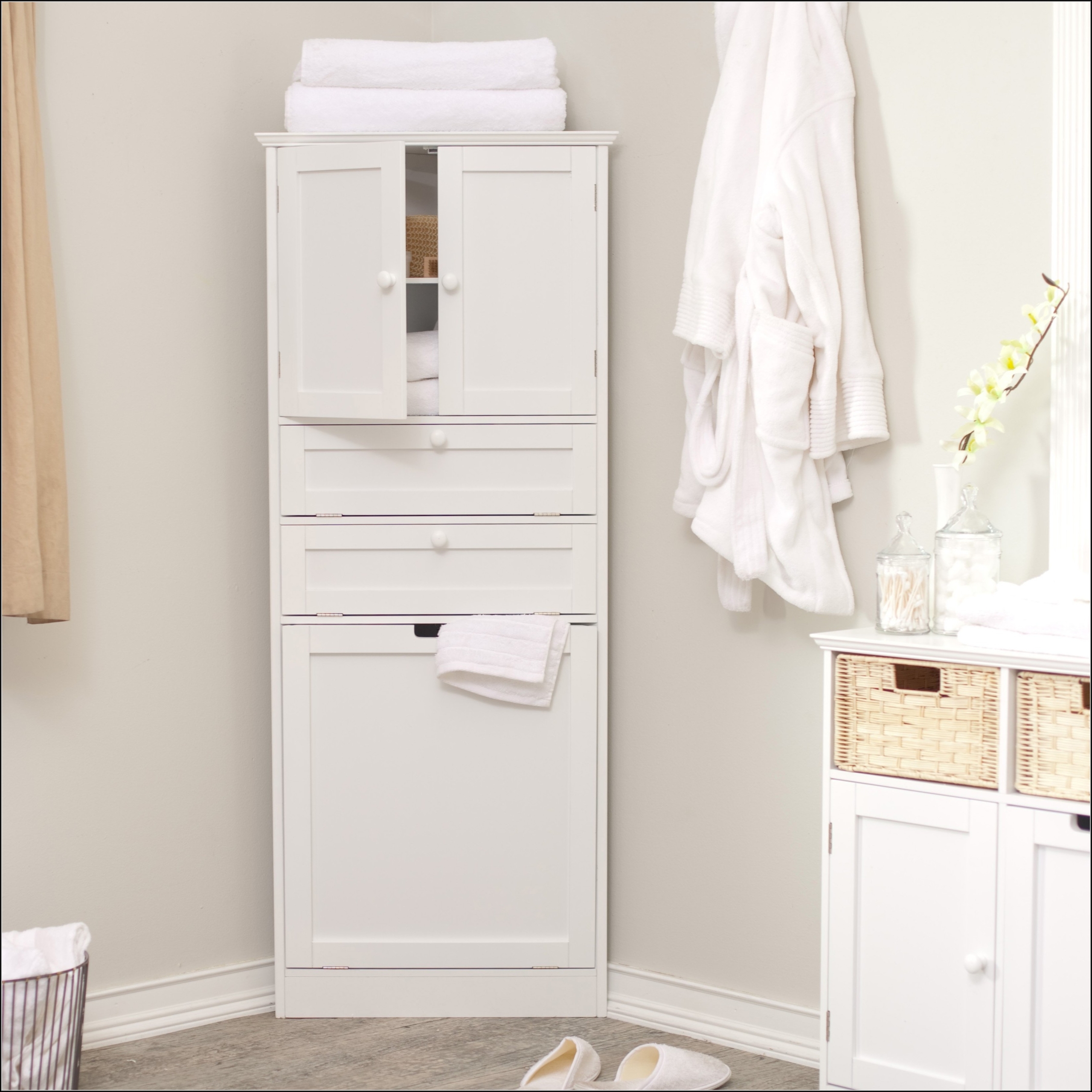 Tall Corner Bathroom Storage Cabinet 20 Corner Cabinets To Make A