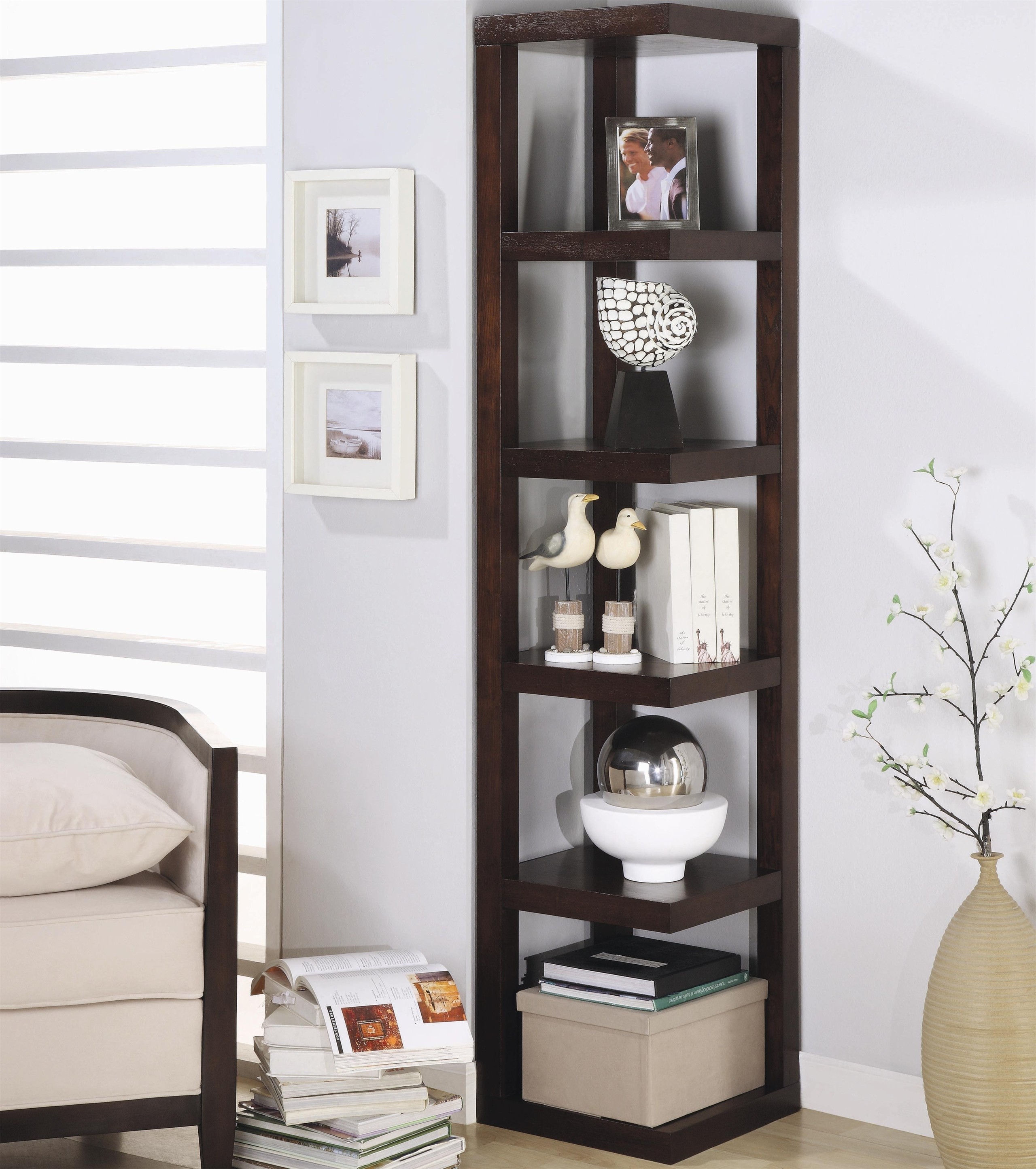 Free Standing Corner Shelf Ideas on Foter