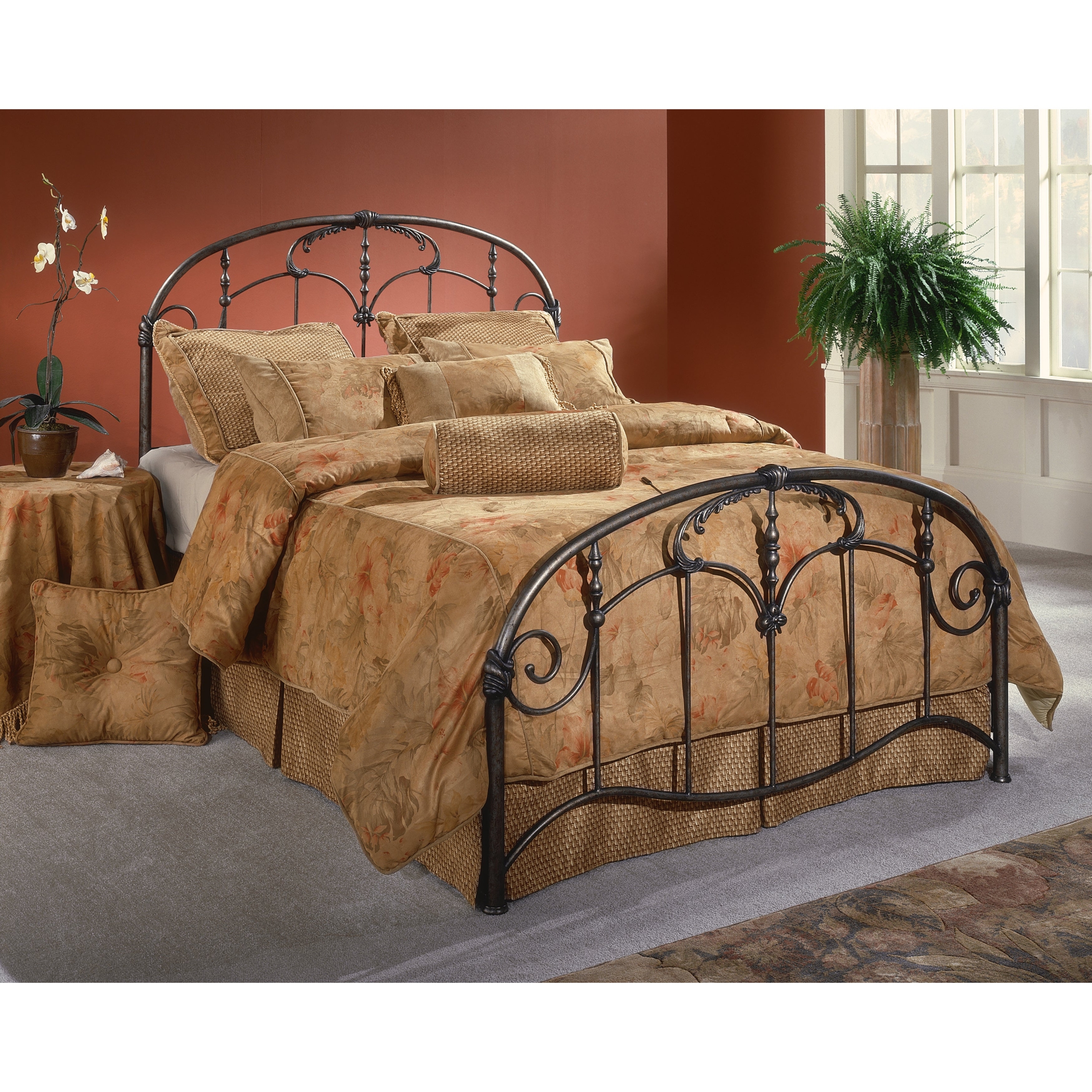 Jacqueline antique iron bed