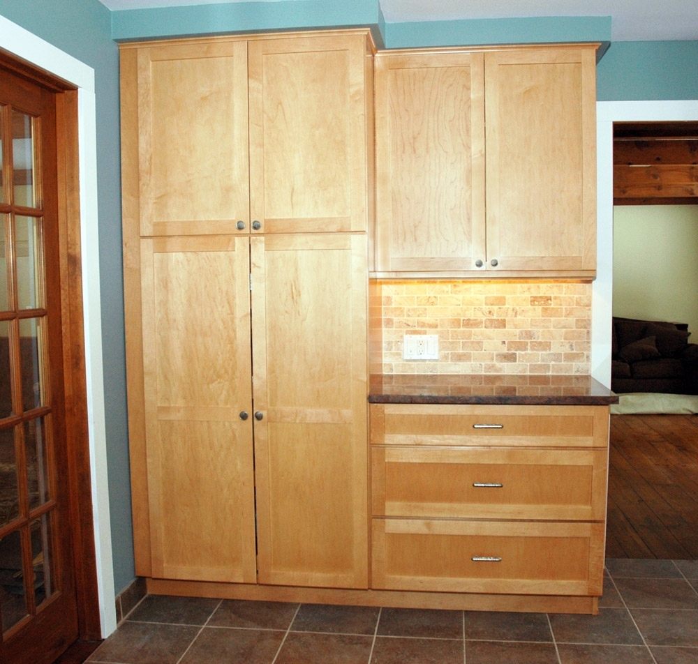 Maple Pantry Cabinet 6 