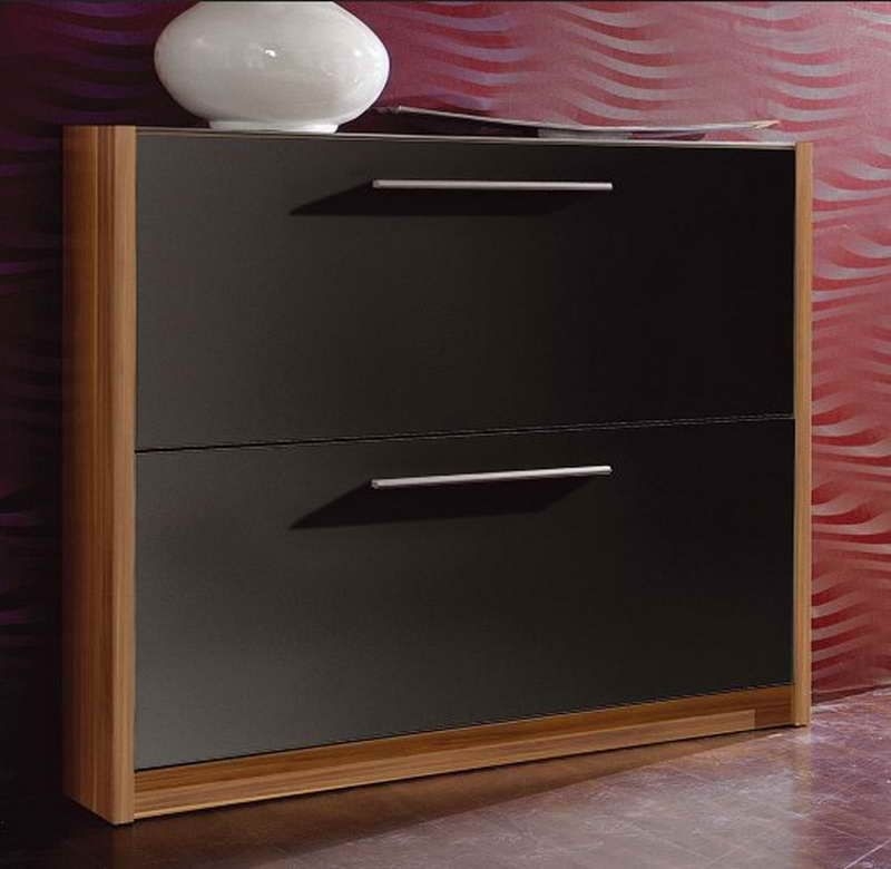 Shoe cabinet with doors for neat room decoration