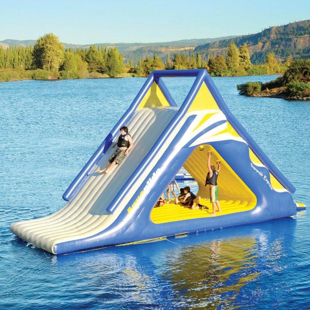 Giant rafts for store lakes