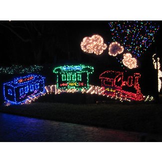 Outdoor Christmas Train Decoration  Ideas on Foter