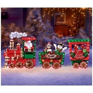 Outdoor Christmas Train Decoration  Ideas on Foter