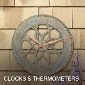 Outdoor Clock And Thermometer Set - Ideas on Foter