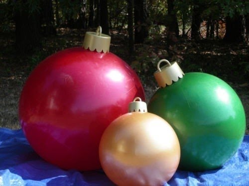 Inflatable christmas ornaments 1