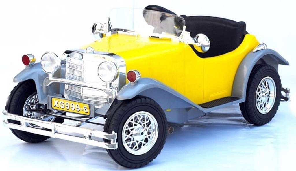Kids childrens boy girl ride on toy classic vintage electric
