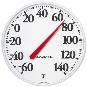 Outdoor Clock And Thermometer Set - Ideas on Foter