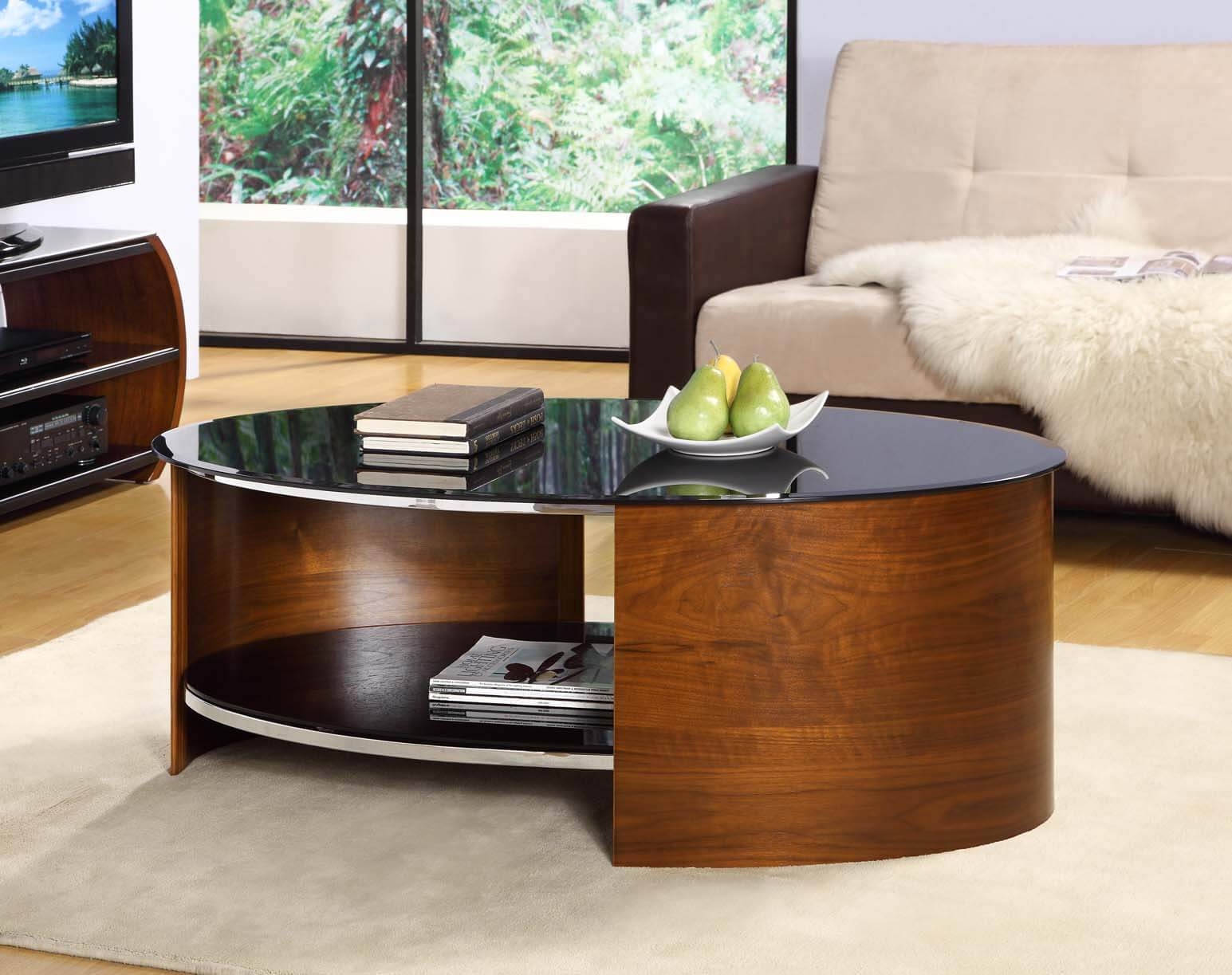 Oval coffee table 6