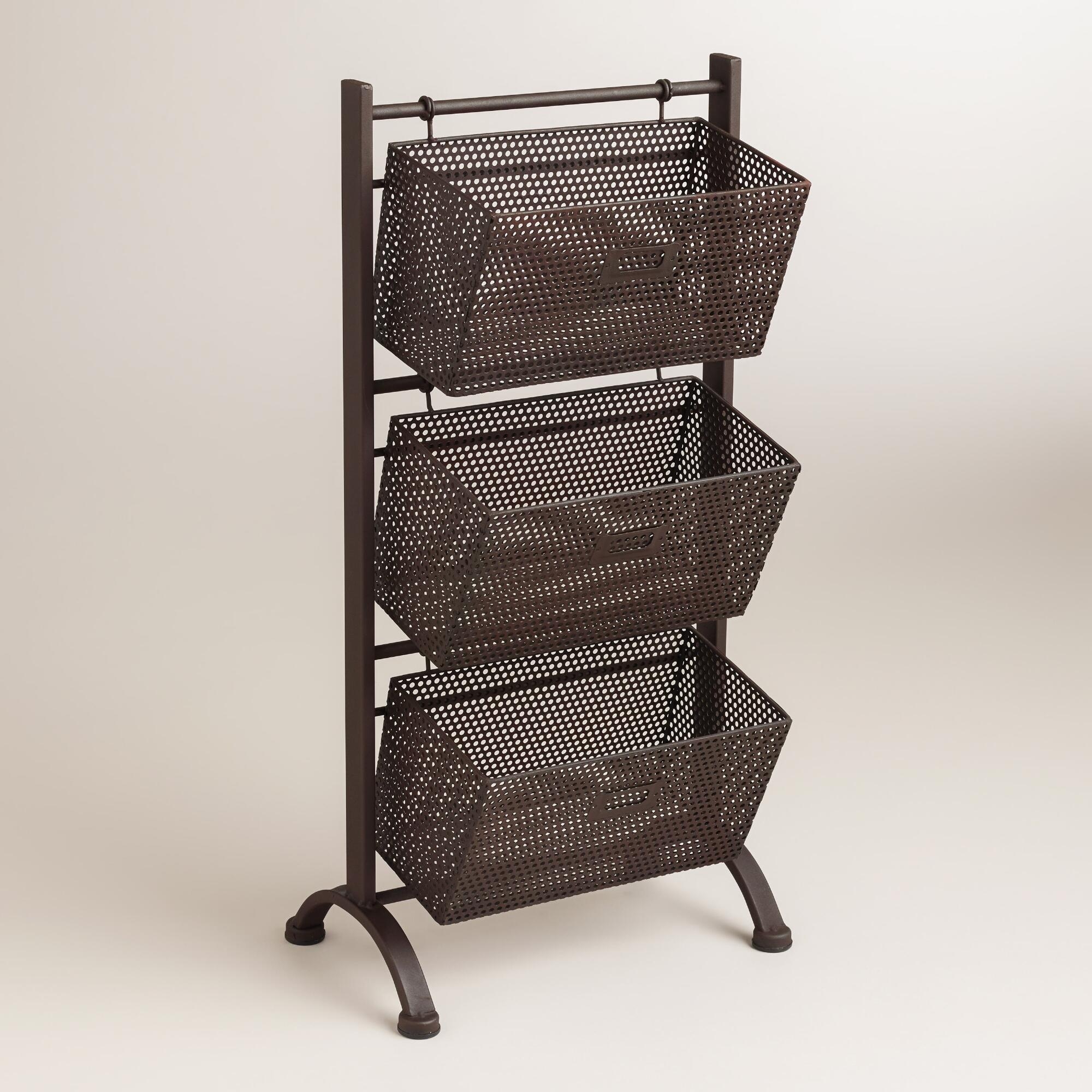 Storage tower with baskets 1
