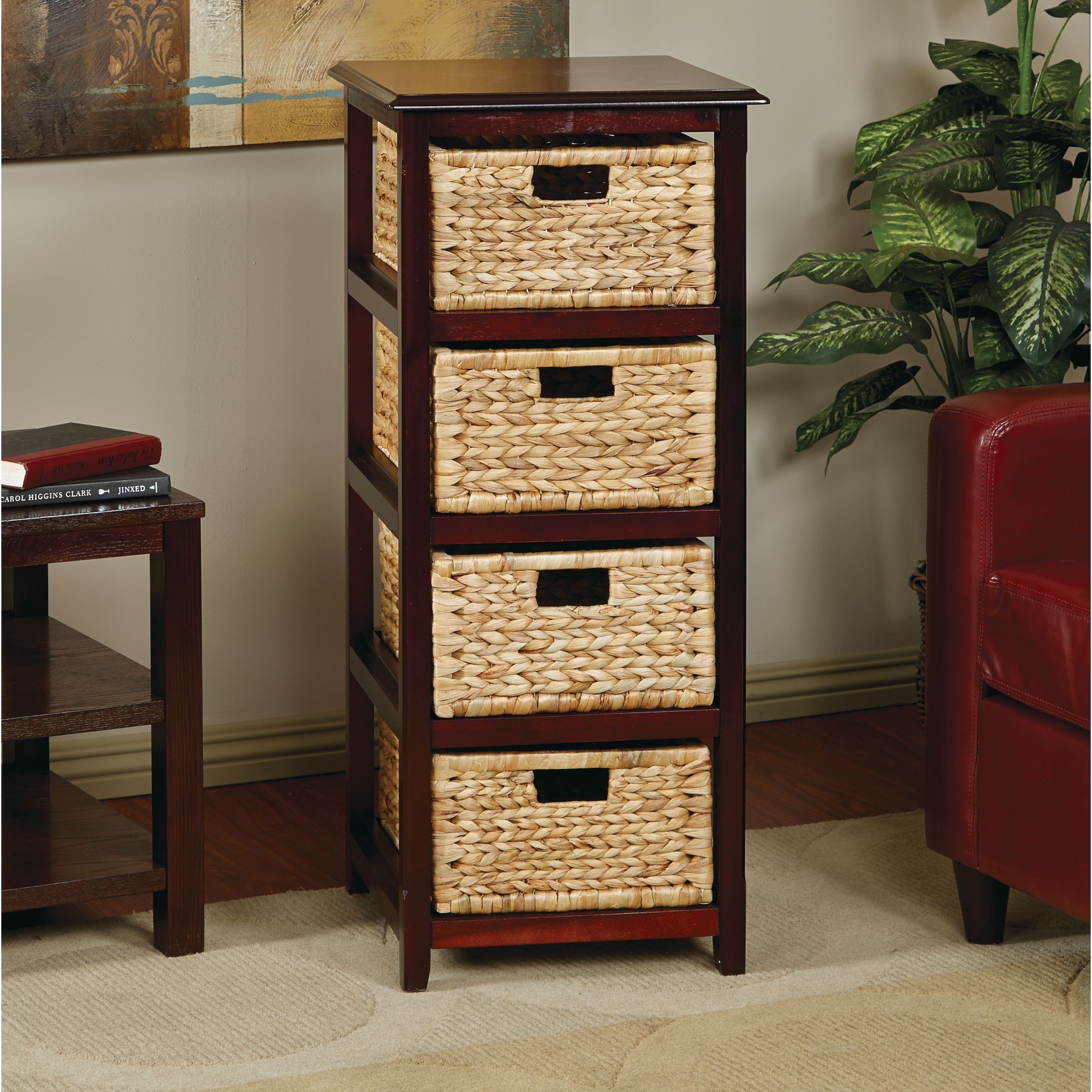 Storage tower with baskets 3
