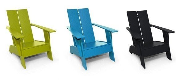 These kids adirondack chairs come in sizes for kids ages