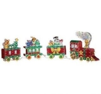 Outdoor Christmas Train Decoration - Foter