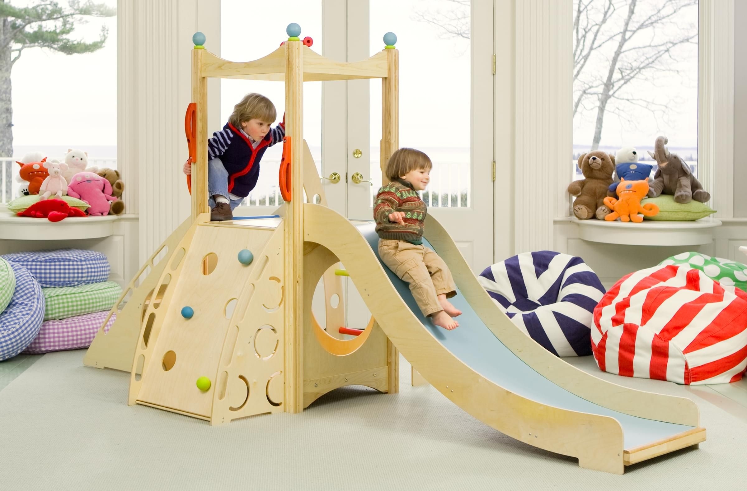 Cedarworks rhapsody indoor playsets and playhouses bring active play 3