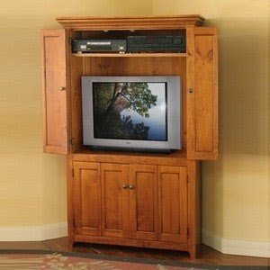 Armoire tv deals cabinet with doors