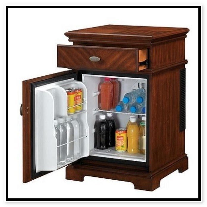 Mini Fridge Storage Cabinet