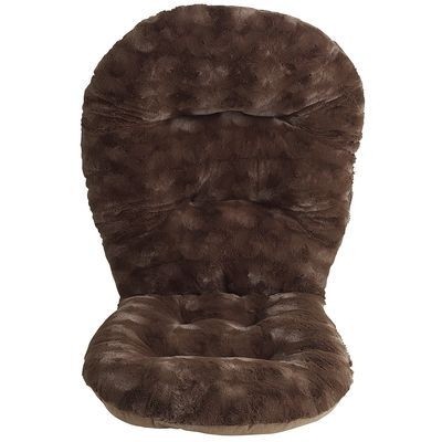 Fuzzy swivel rocker cushion